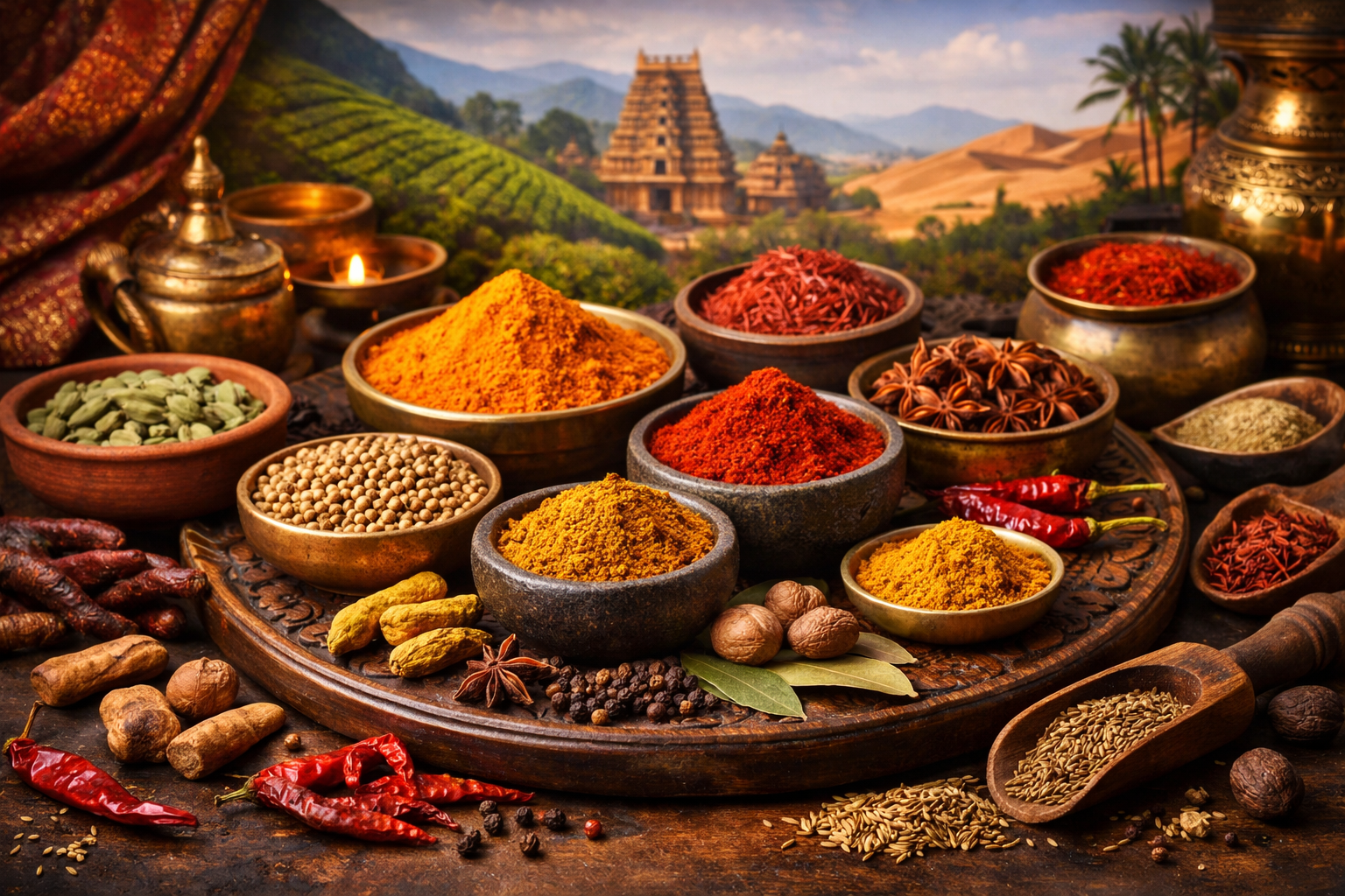 La Collezione di Spezie Indiane
